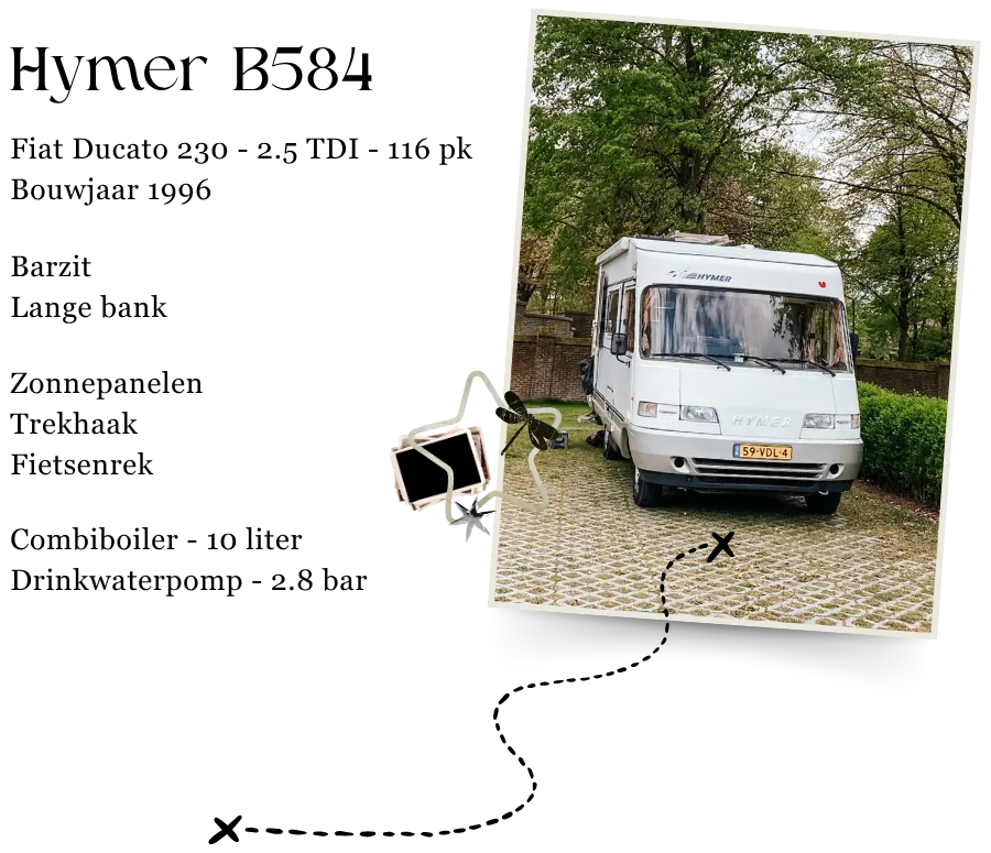 Hymer B584 uit 1996
